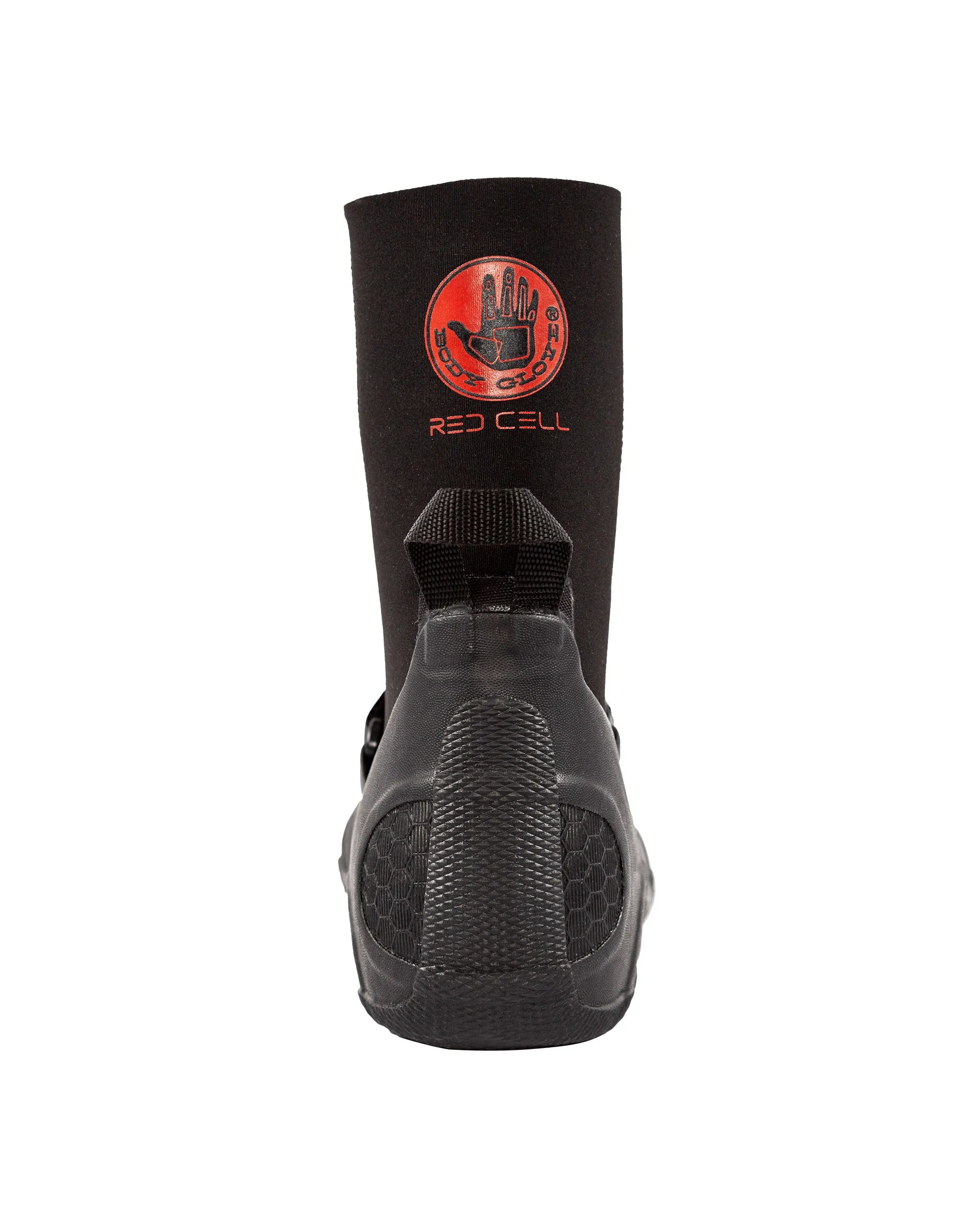 5mm Red Cell Bootie - Black