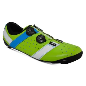 Bont Road Shoes Vaypor   Green/Blue Stripes
