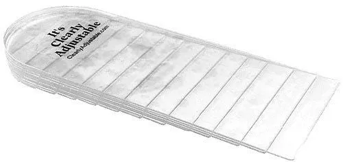 Clearly Adjustable Heel Lift