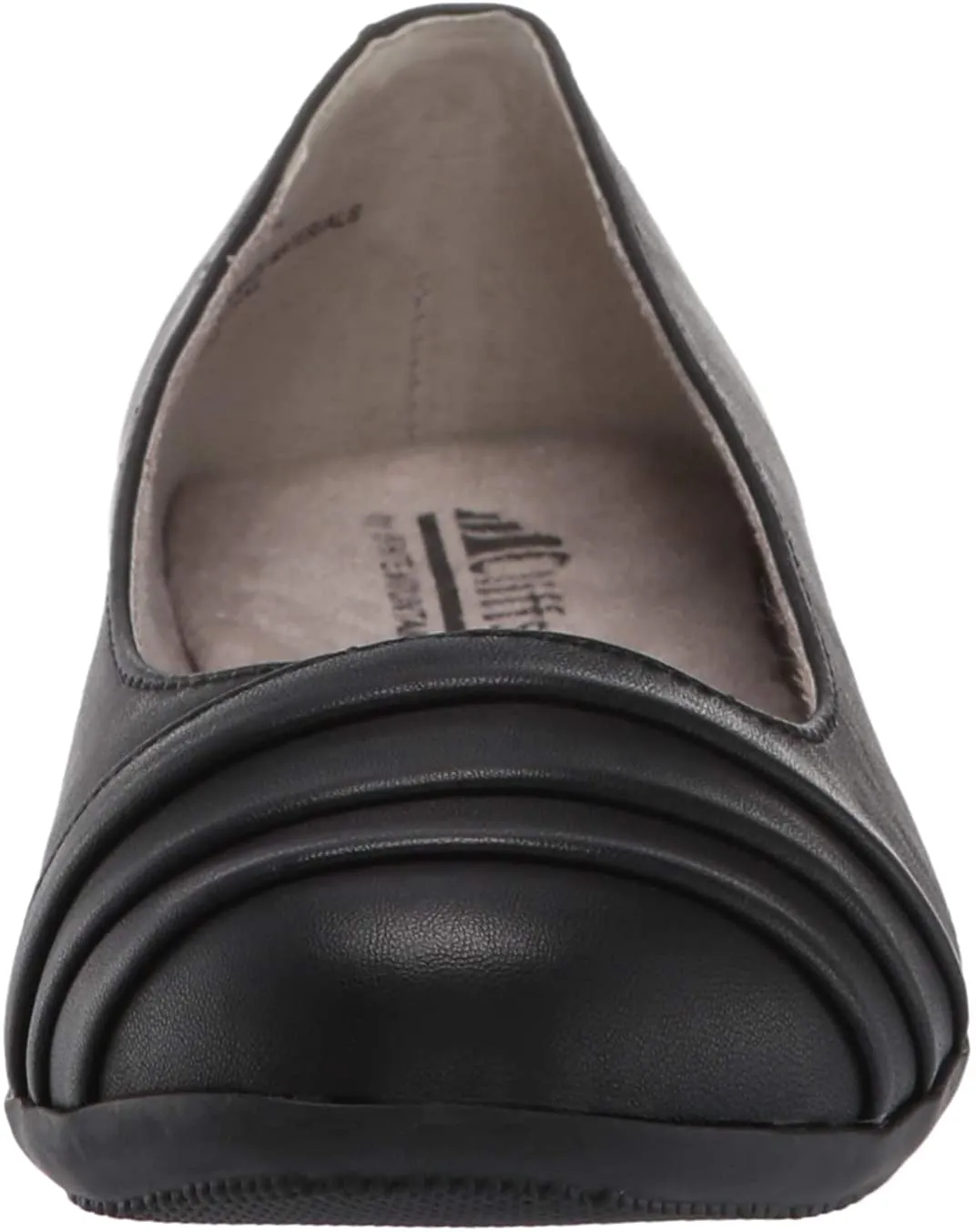 CLIFFS BY WHITE MOUNTAIN Women's Clara Flat Shoes  Color Black/Burnished/Smooth Size 6M