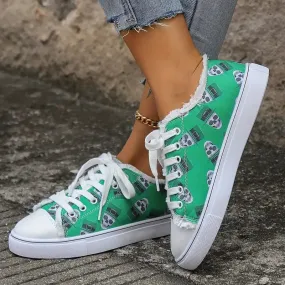 Comfortable Wear Resistance Non Slip Canvas Sneakers