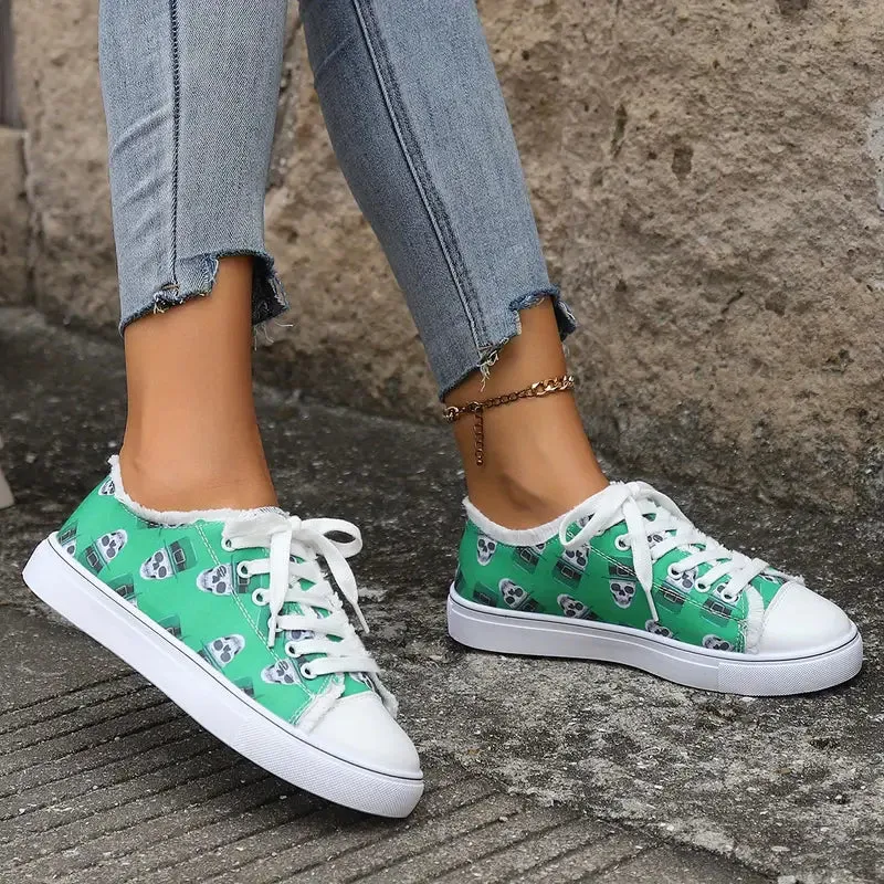 Comfortable Wear Resistance Non Slip Canvas Sneakers