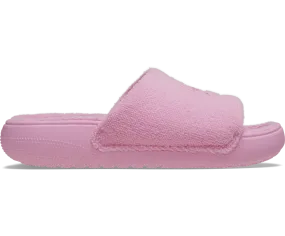 Crocs Unisex Classic Towel Slide - Pink Tweed