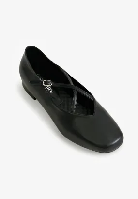 Eboni Adjustable Mary Janes Flats