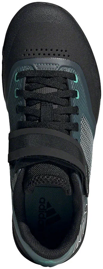 Five Ten Hellcat Pro Clipless Shoe - Women's, Core Black/Crystal White/DGH Solid Grey