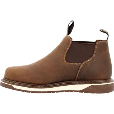 Georgia Mens AMP LT Wedge Work Romeo Boots