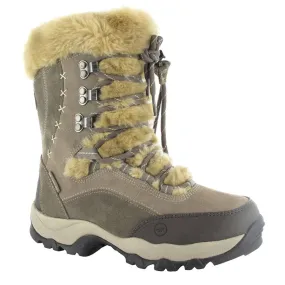 Hi-Tec St. Moritz Cream/Brown Jnr   Size  4
