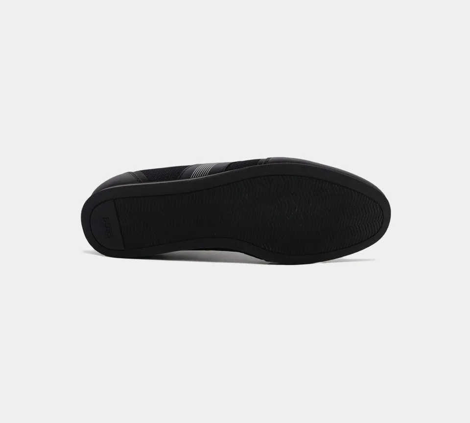 Hugo Boss Lighter_Lowp_mxme Low-Top Trainers Black UK 6-10