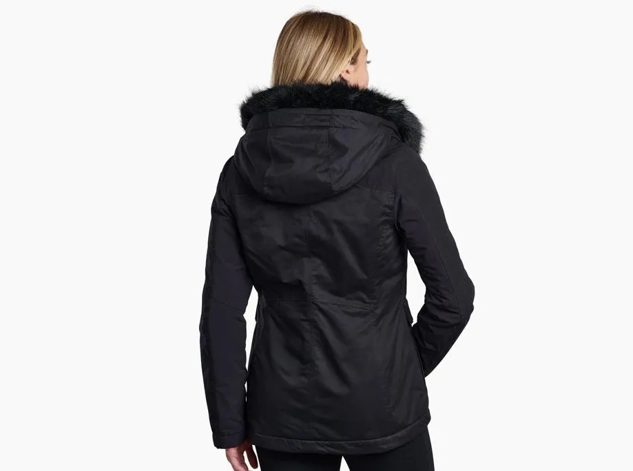 Kuhl Women's Ukon Fleece Lined Hoody - Blackout