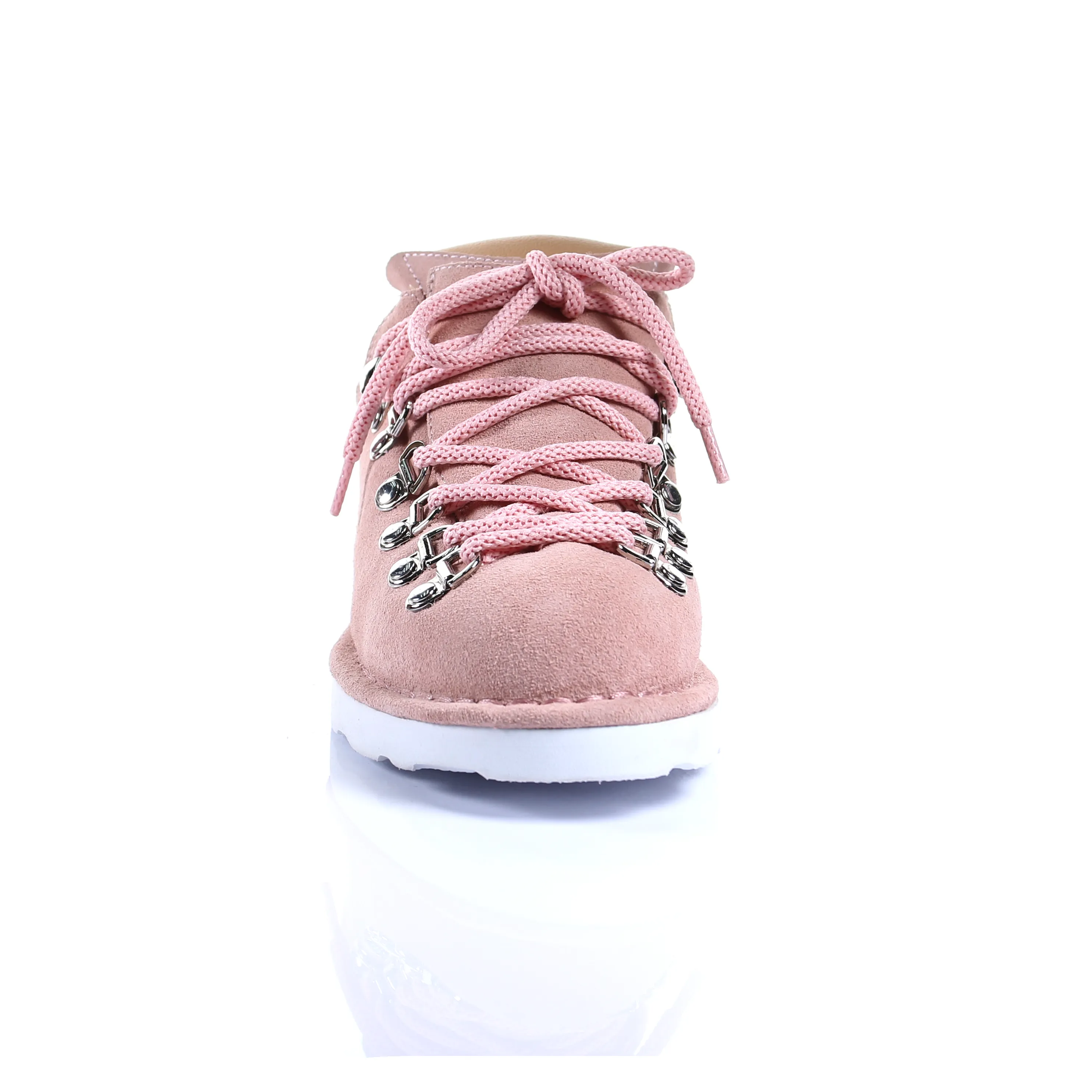 Ladies  Suede Casual Boots (Pink)