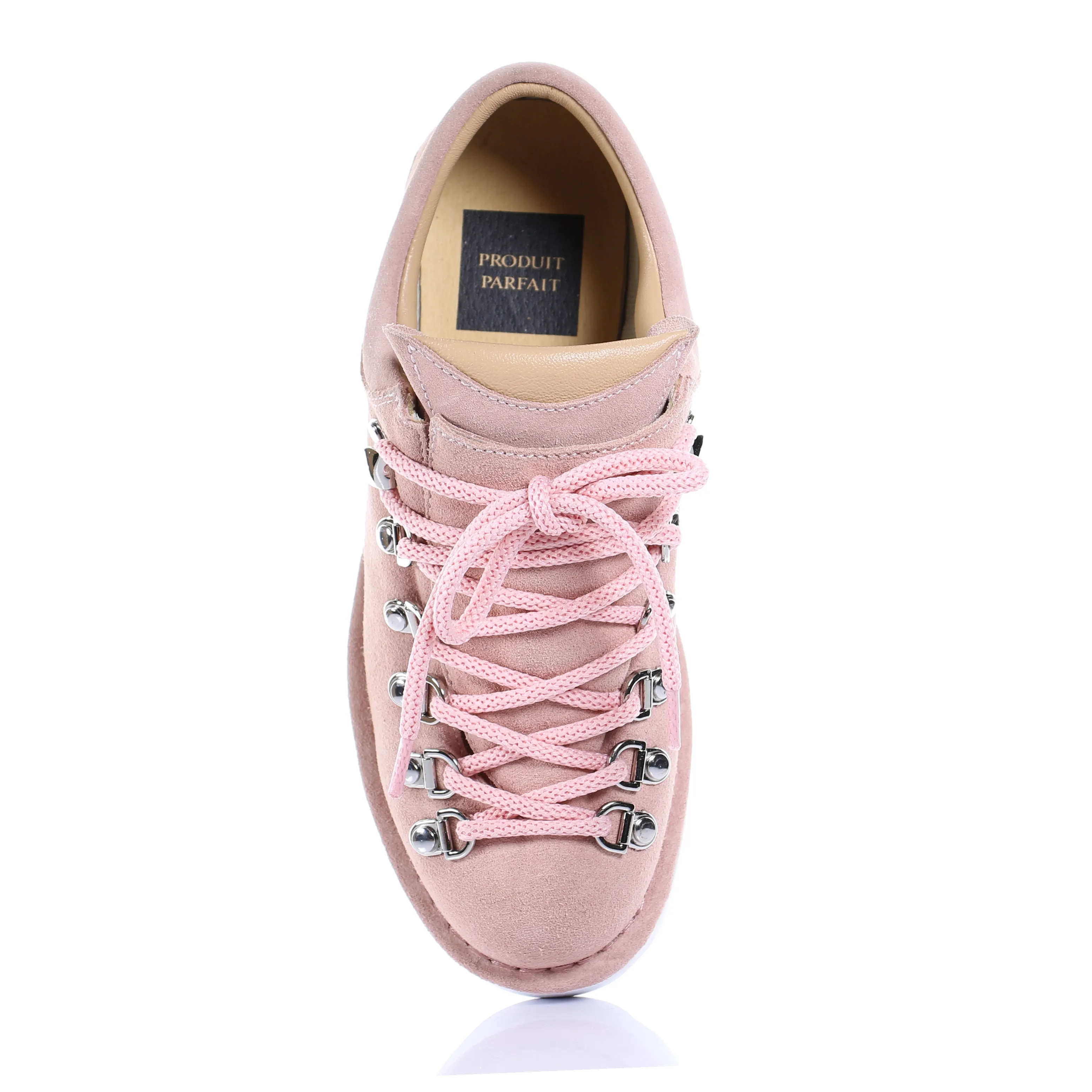 Ladies  Suede Casual Boots (Pink)