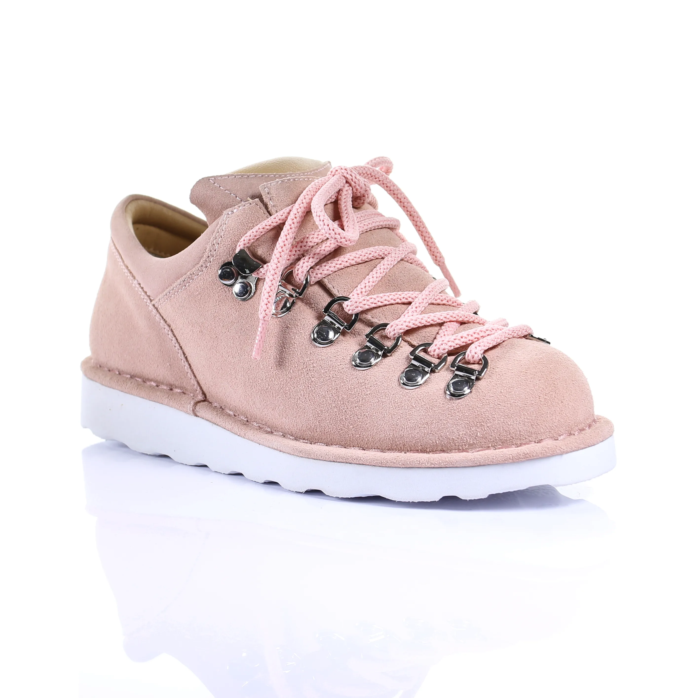 Ladies  Suede Casual Boots (Pink)