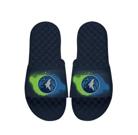 Minnesota Timberwolves Spray Paint Slides