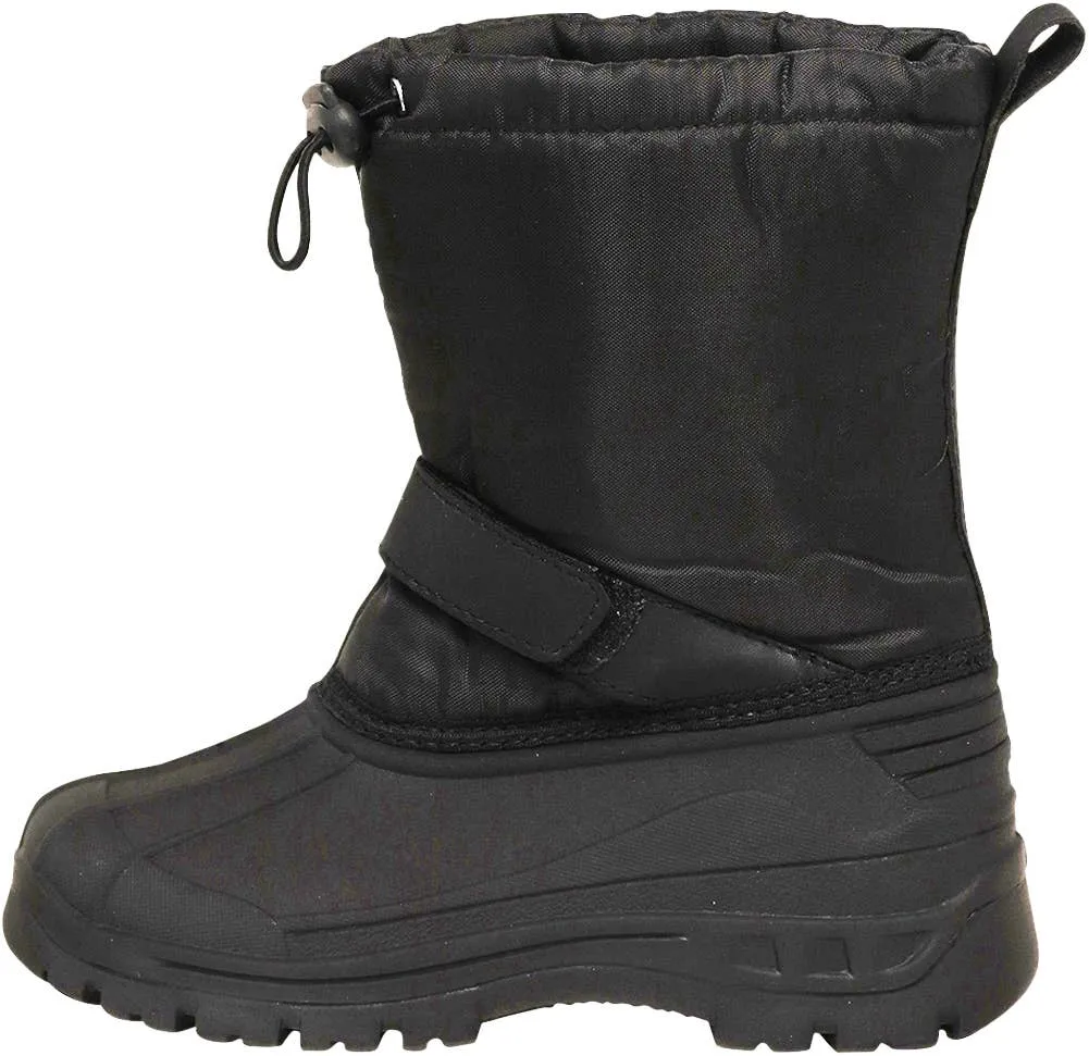 Norty Boys 11-3 Black Ski Boot 50020