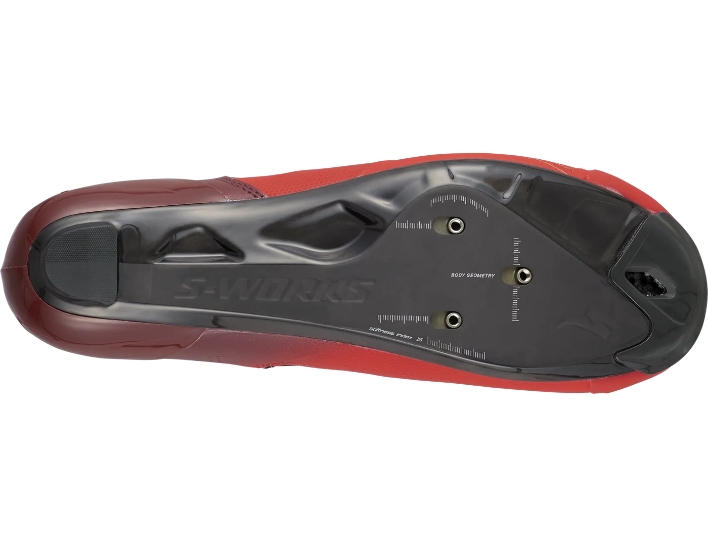 S-Works Ares Road Shoes Flo Red/Maroon