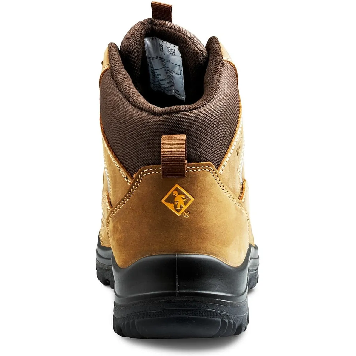 Terra Men's Findlay 6" Comp Toe WP Safety Work Boot -Brown- R5204B