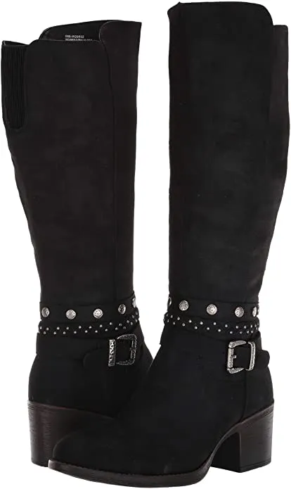 White Mountain Shoes PAULINA Women's Boot  Color Black Size 8.5M