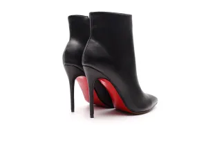 Women's Autumn/Winter High-Heeled Ankle Boots With Red Bottom