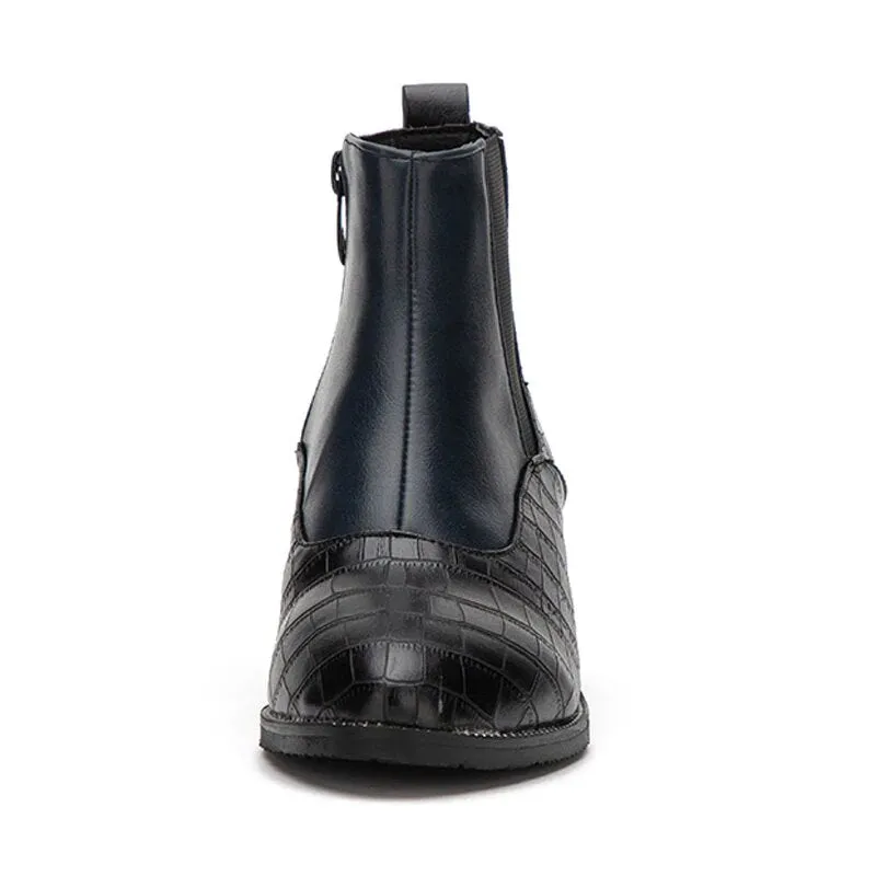Women's Autumn/Winter PU Leather Chelsea Ankle Boots