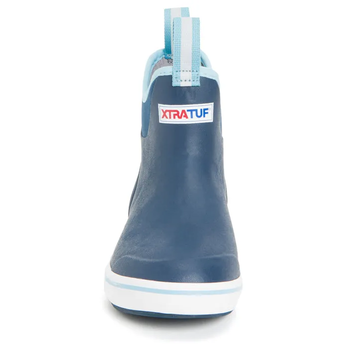 Womens Xtratuf 6 Inch Ankle Deck Boot Navy